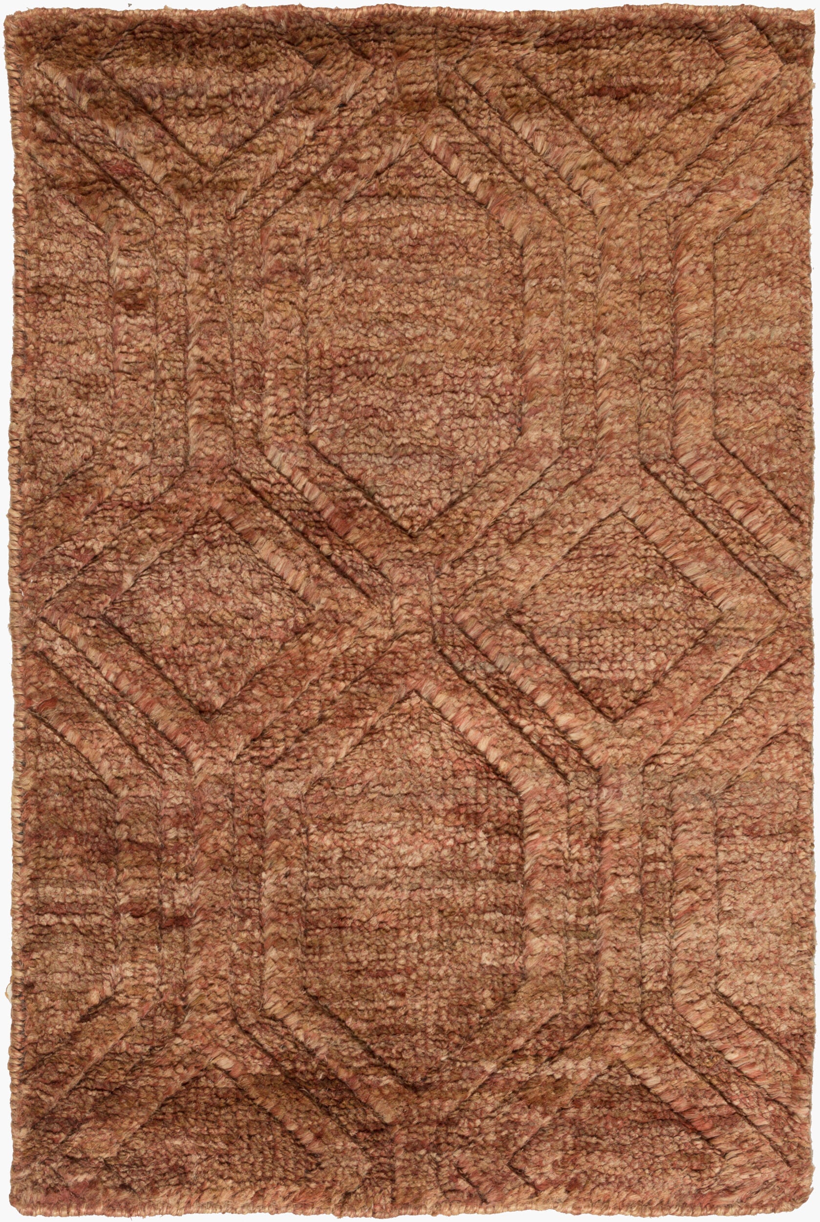 Galloway Rug | Rust | GLO1006