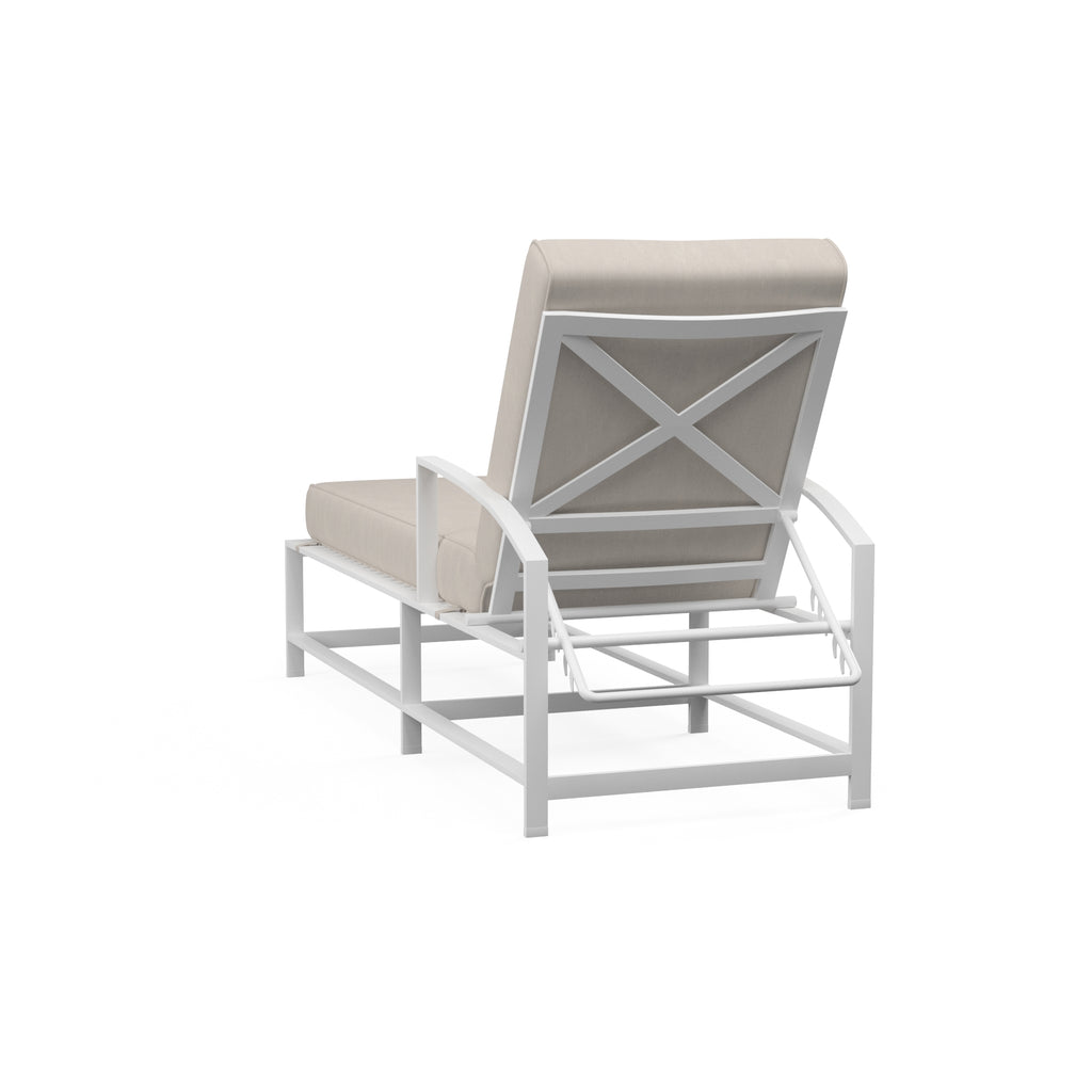 Bristol Chaise in Canvas Flax w/ Self Welt