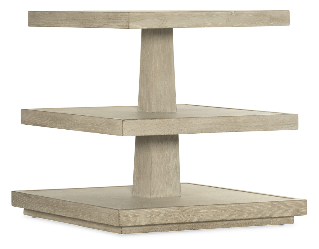 Cascade End Table | Soft Taupe