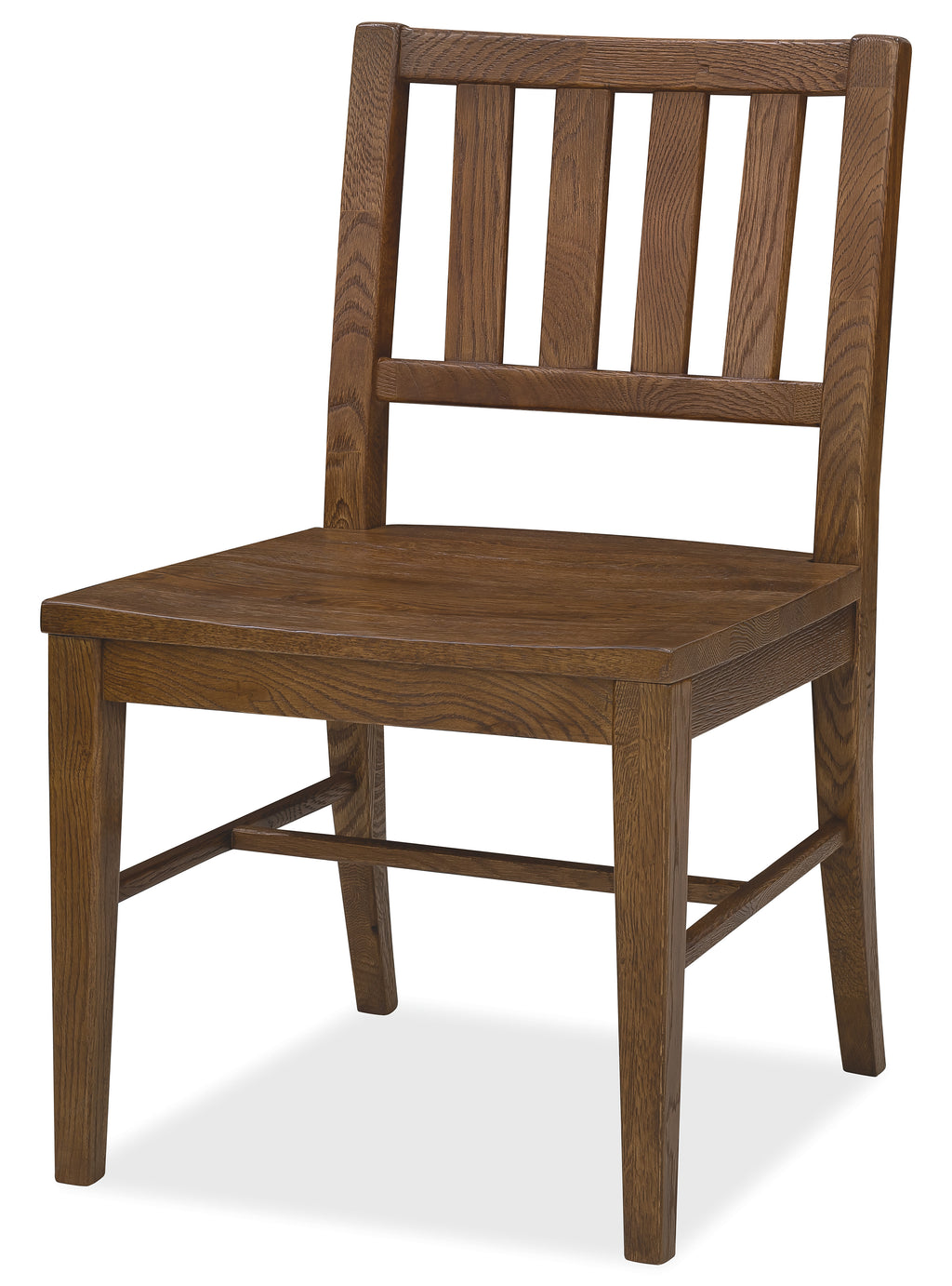 Driftwood Splatback Side Chair | Worn Saddle