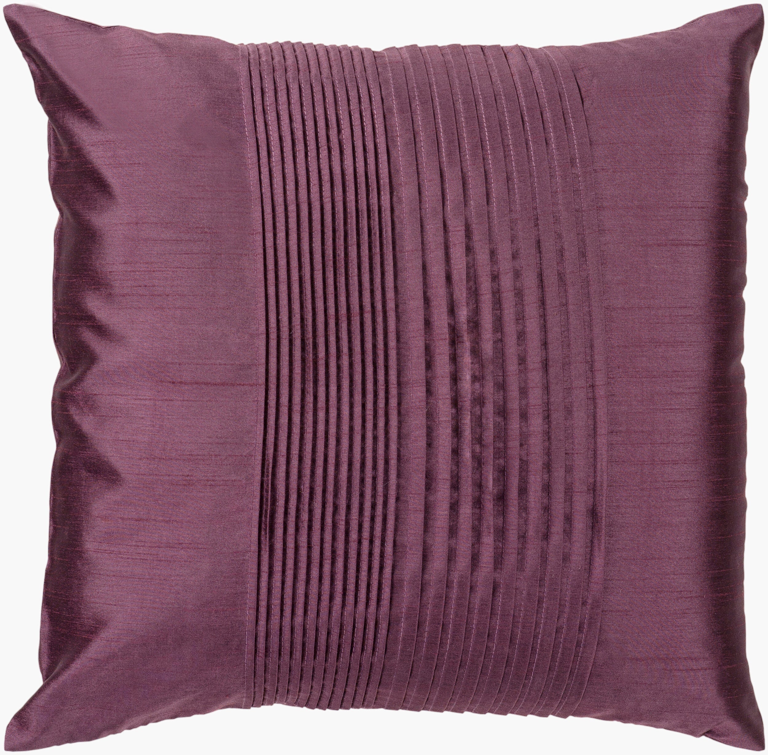 Solid Pleated Accent Pillow | HH016