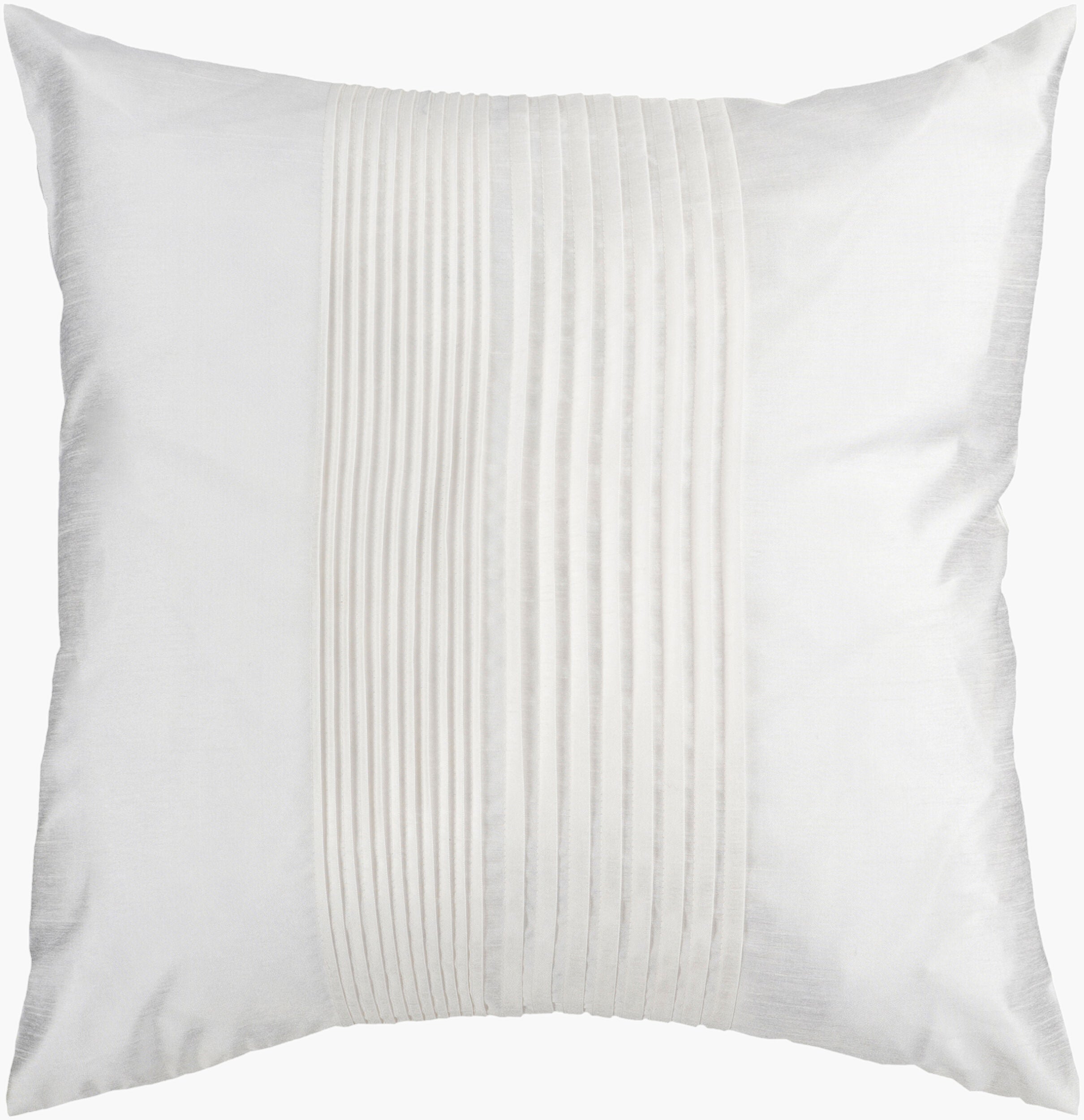 Solid Pleated Accent Pillow | HH017