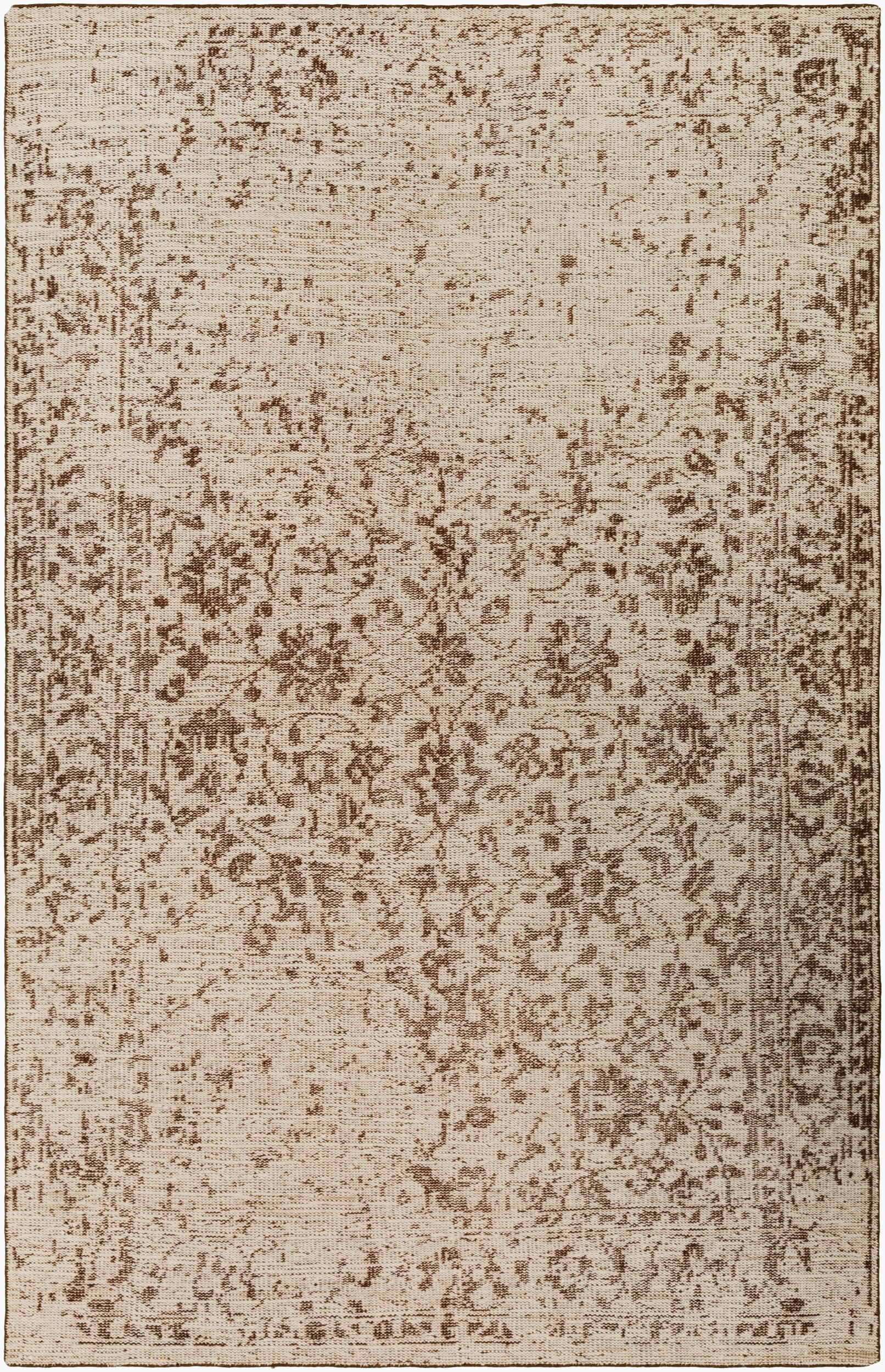 Hoboken Rug | Dark Brown | HOO1006
