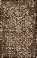 Hoboken Rug | Dark Brown | HOO1013