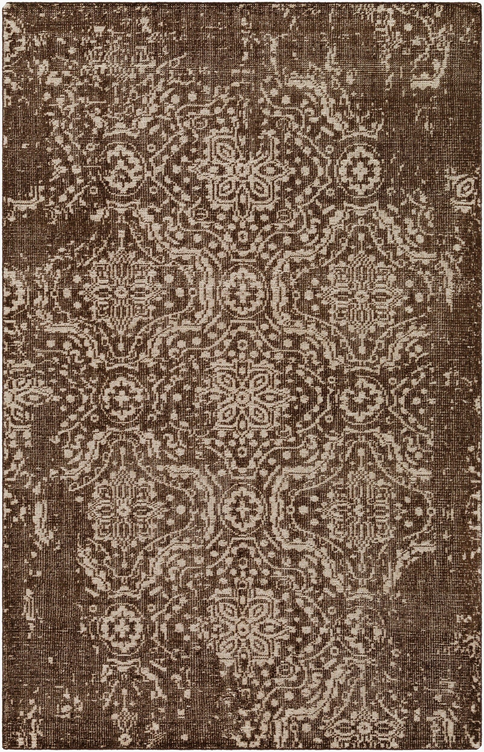 Hoboken Rug | Dark Brown | HOO1013