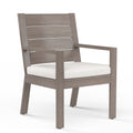 Laguna Dining Chair in Canvas Flax, No Welt