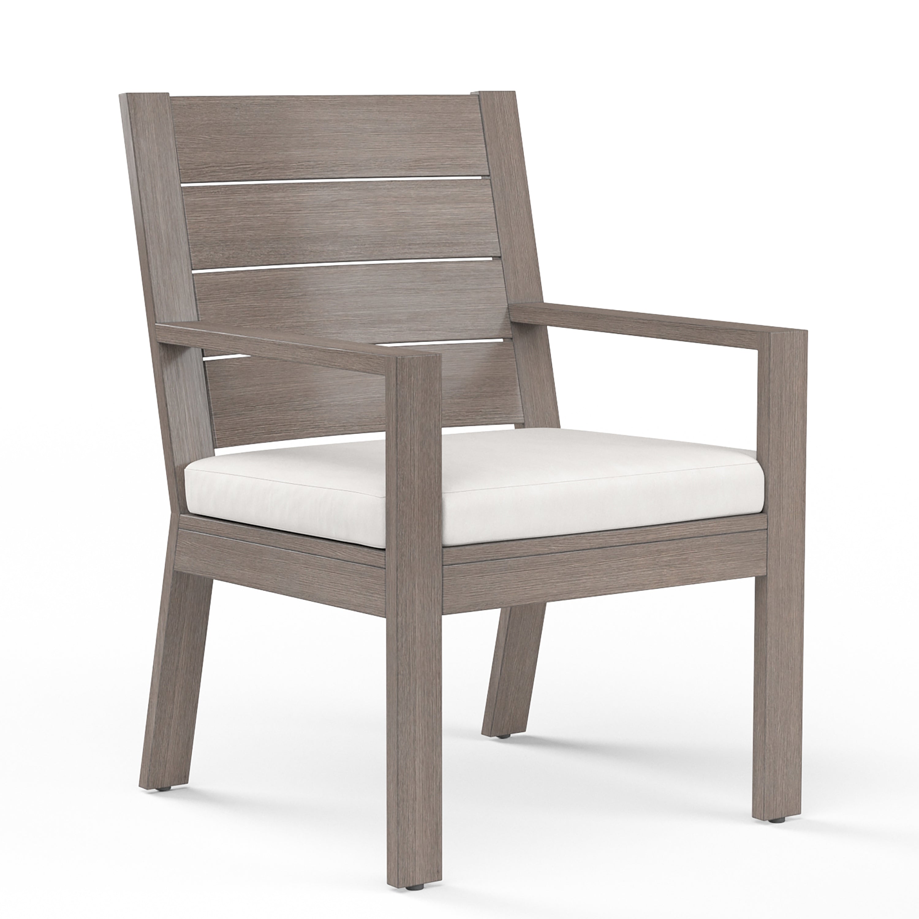 Laguna Dining Chair in Canvas Flax, No Welt