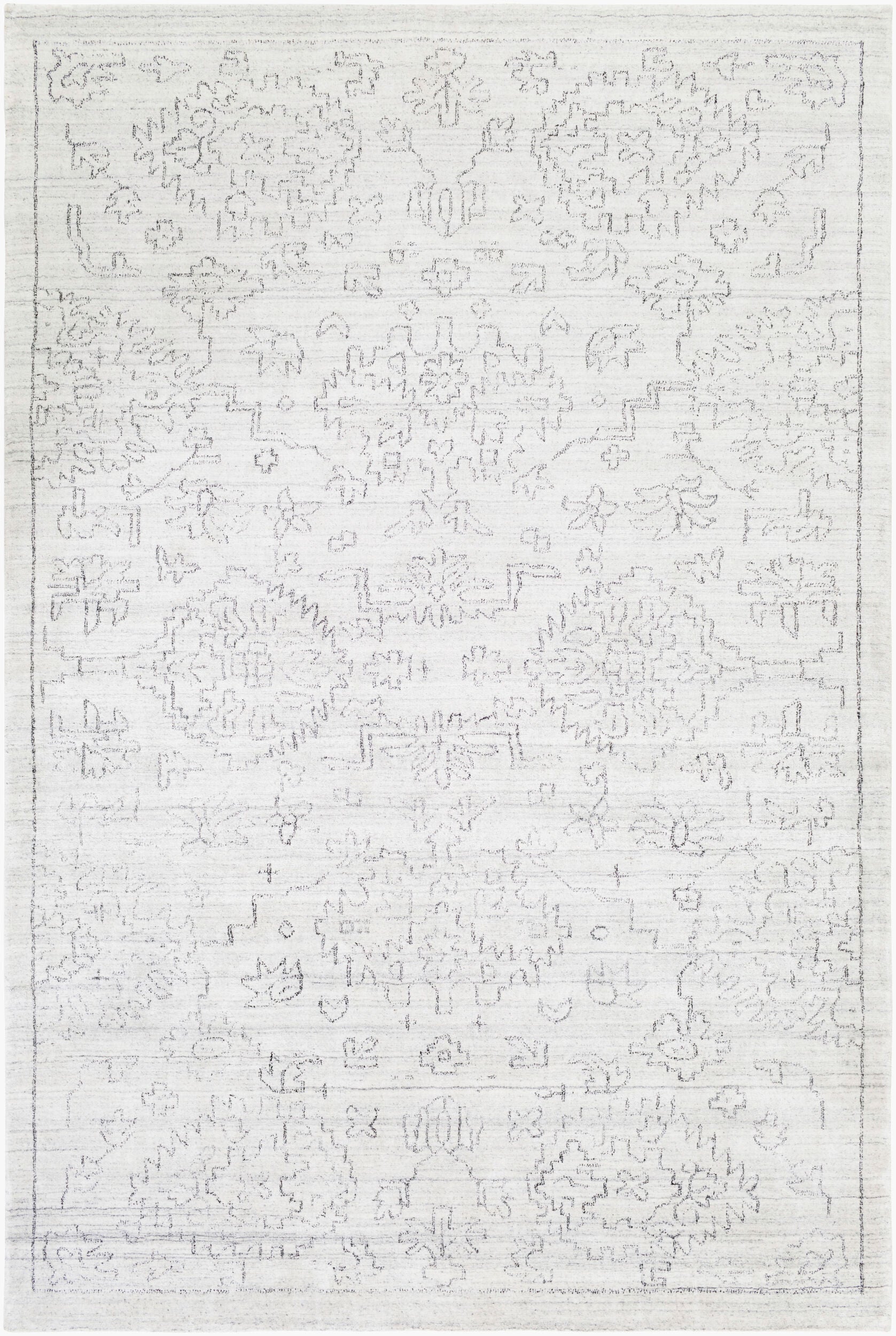 Hightower Rug | White | HTW3005