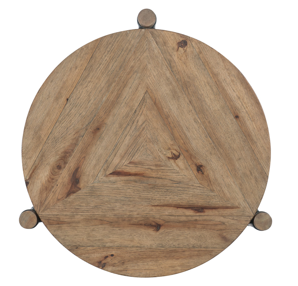 Vineyard Row Round End Table