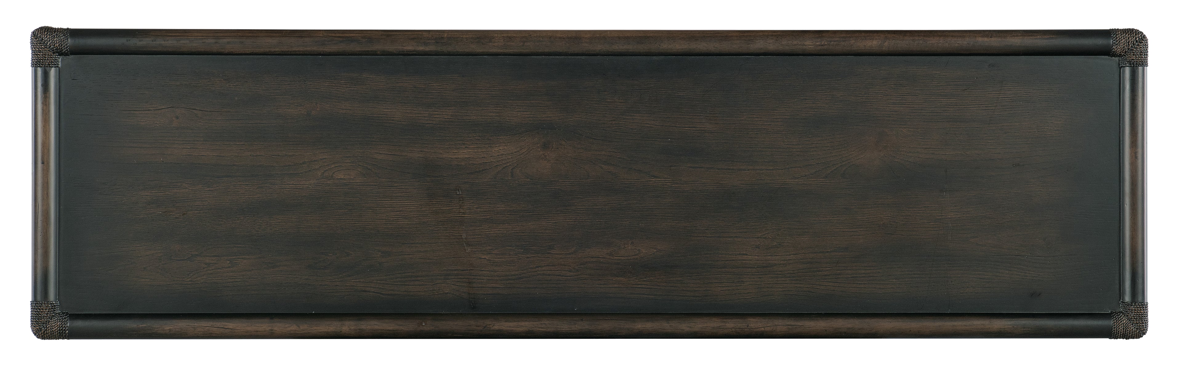 Retreat Pole Rattan Dresser | Black Sand