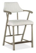 Linville Falls Stack Rock Counter Stool | Mink