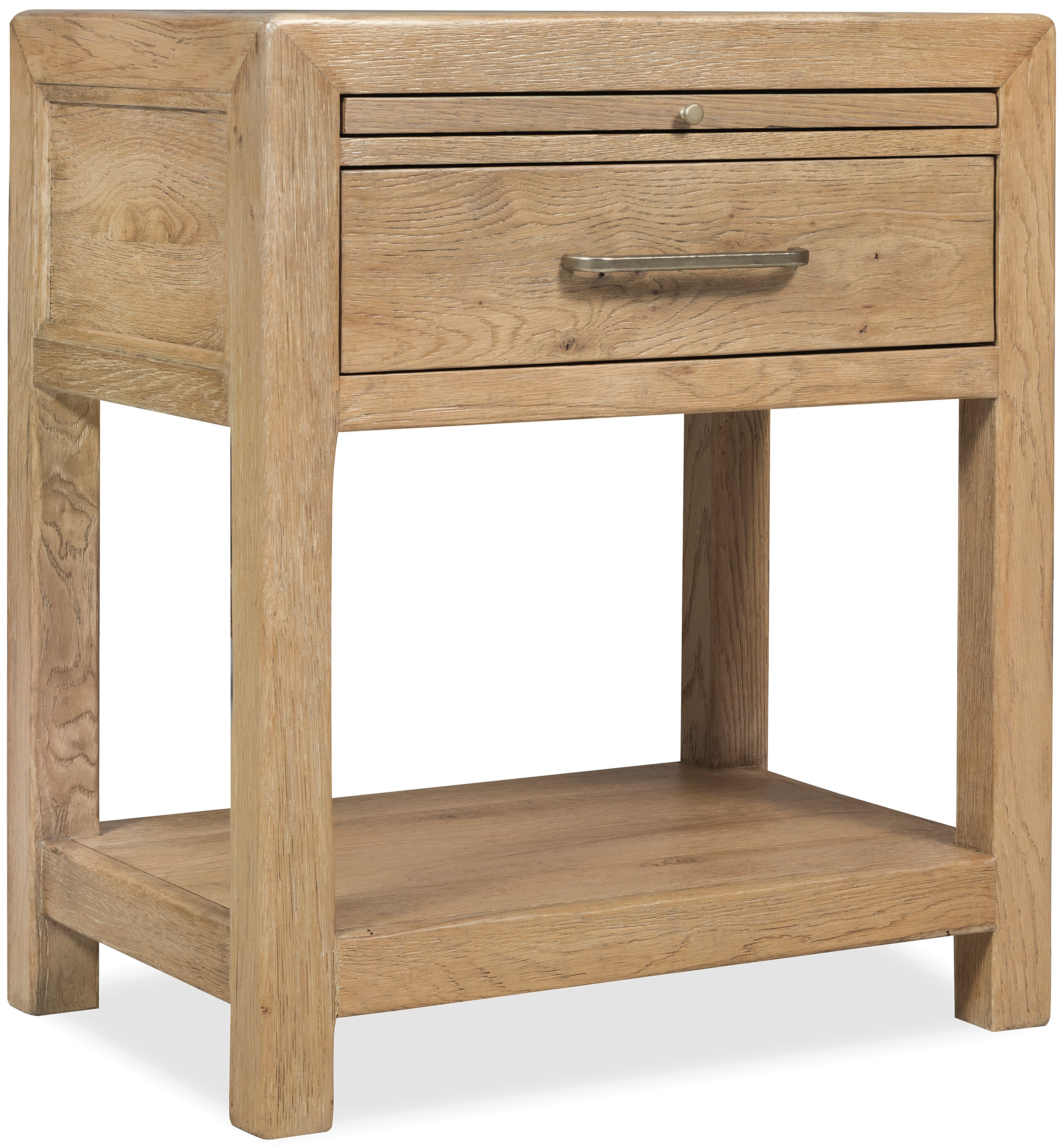 Driftwood One-Drawer Nightstand | Light Wood