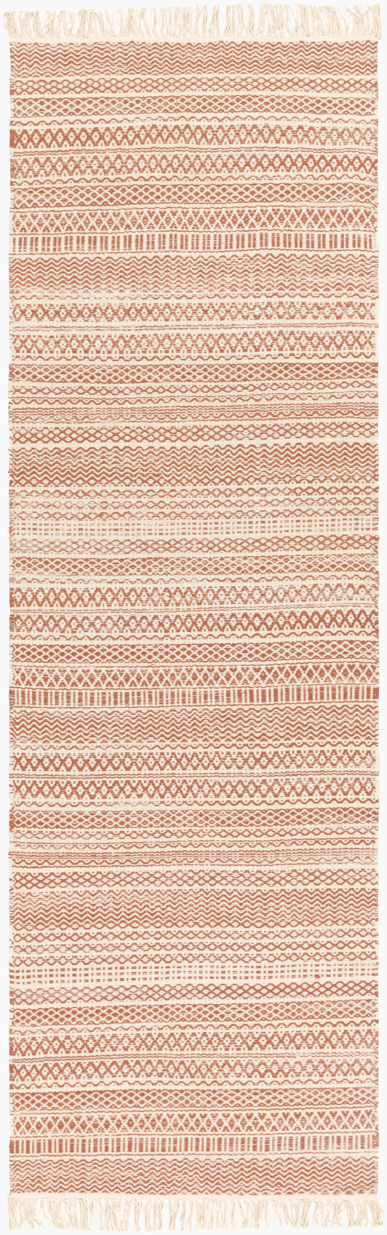 Idina II Rug | Rust | IDN8001