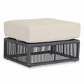 Milano Ottoman in Echo Ash w/ Self Welt