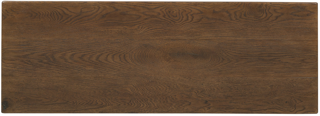 Driftwood Hall Chest | Worn Saddle
