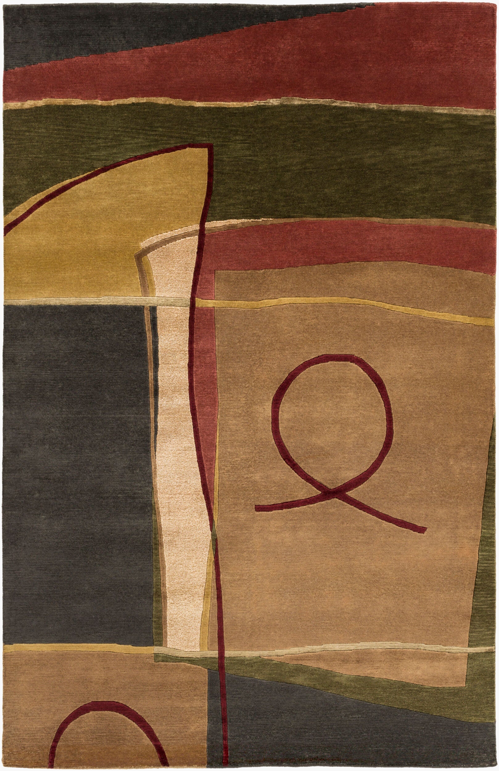 Mugal Rug | Olive | IN8043