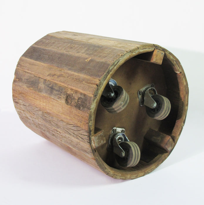 Reclamation Rolling Stool | Overstock