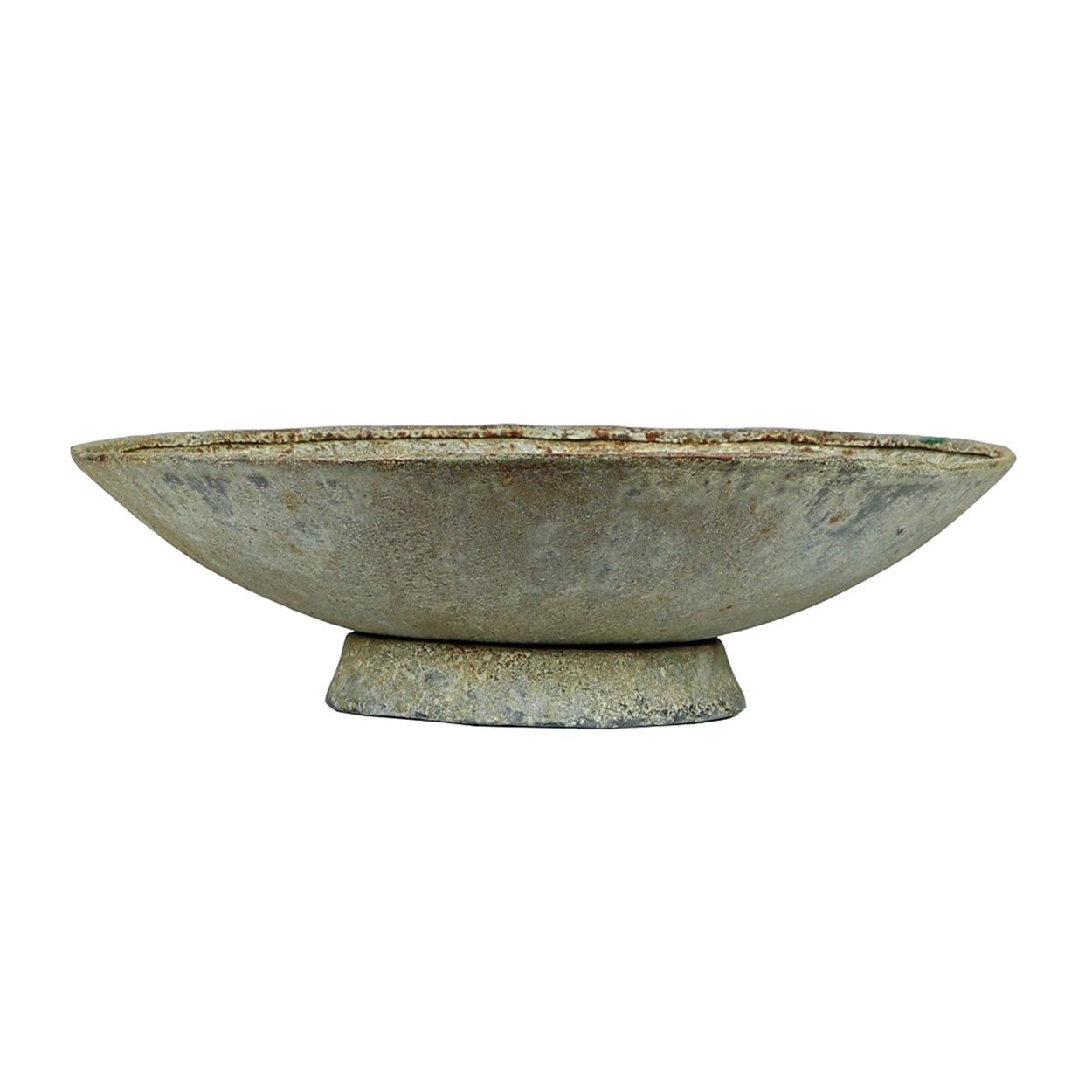 Metal Saucer Planter | Small