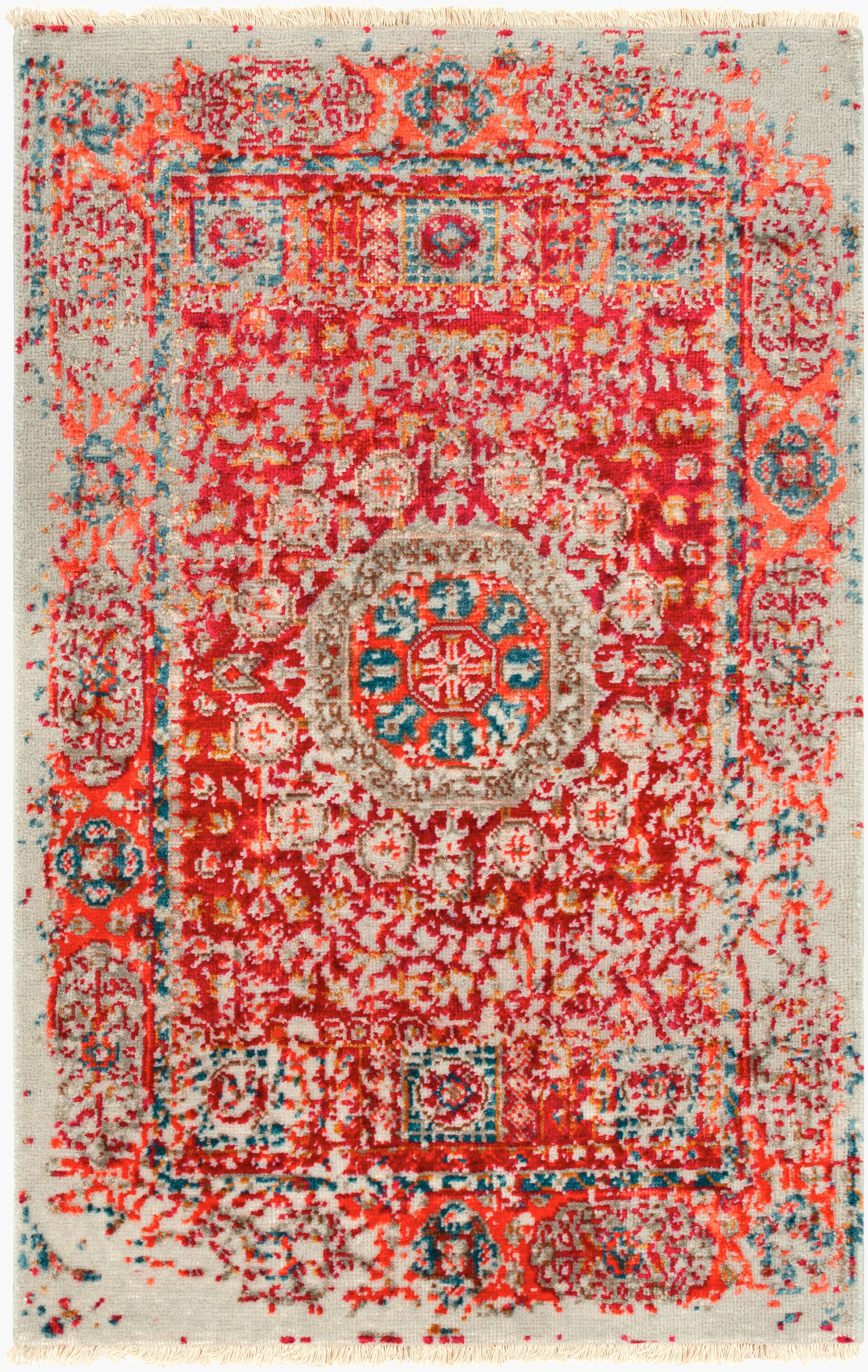 Ivorine Rug | Red | IVR1000