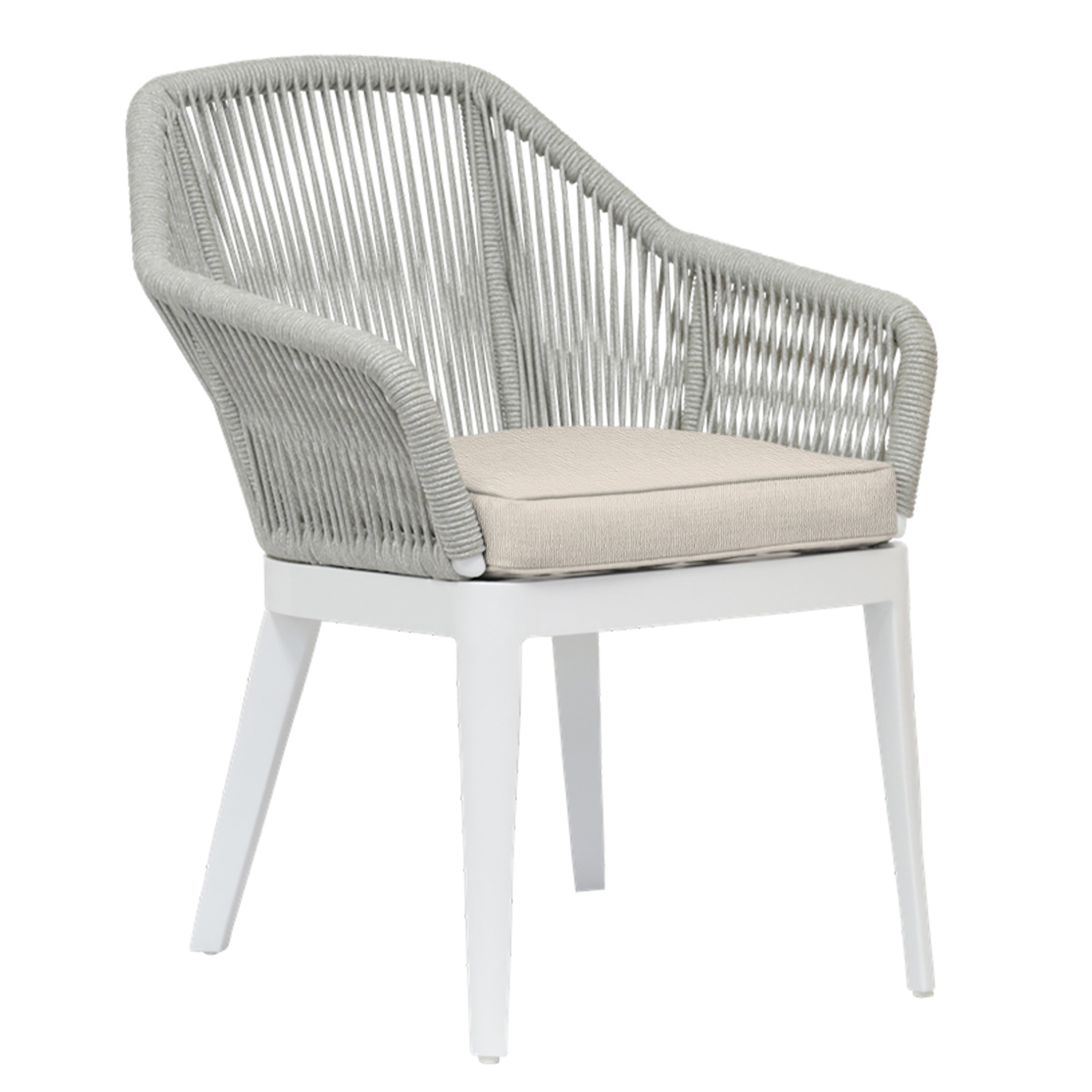 Miami Dining Chair in Echo Ash w/ Self Welt