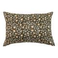 Izna Olive on White Pillow