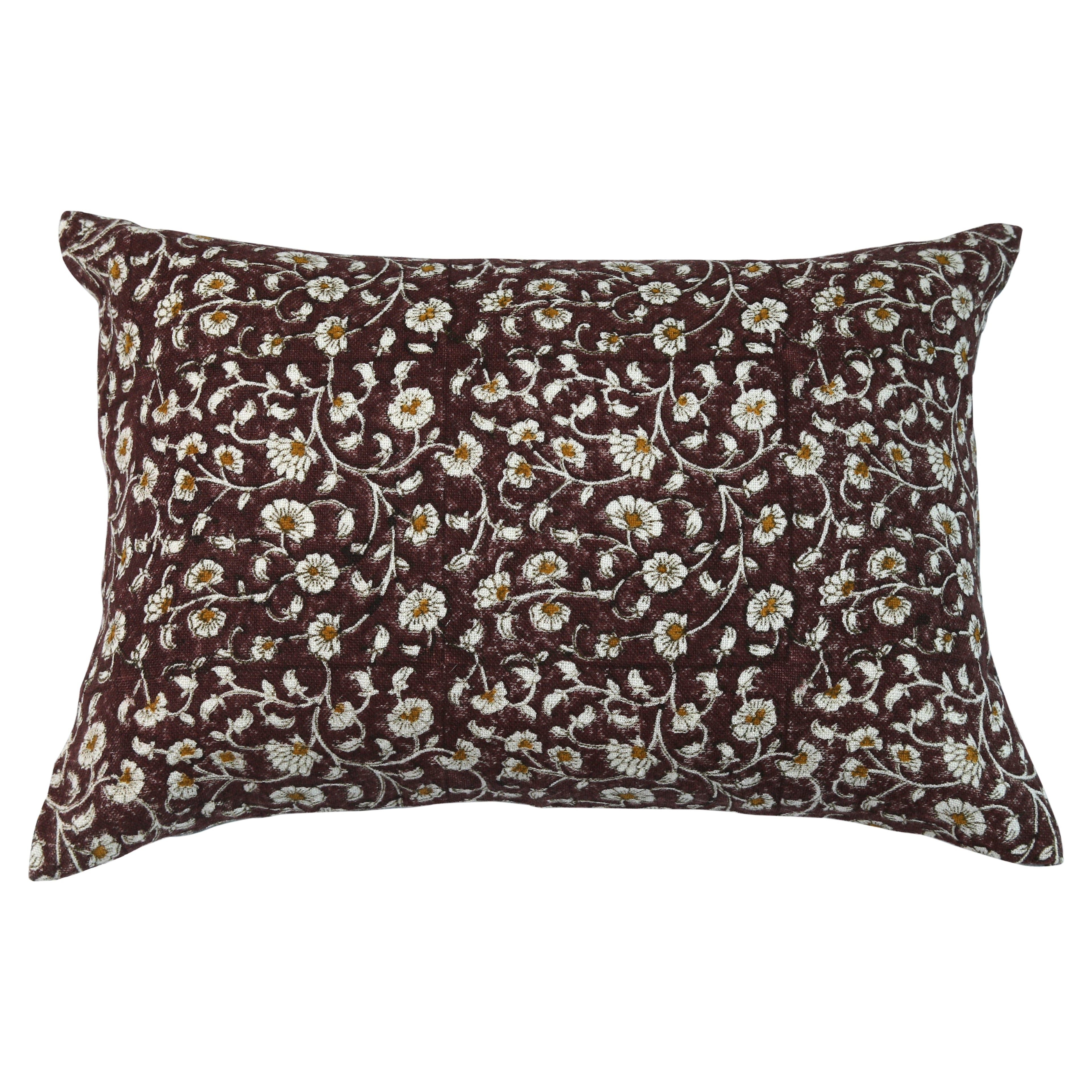 Izna Ruby on White Pillow