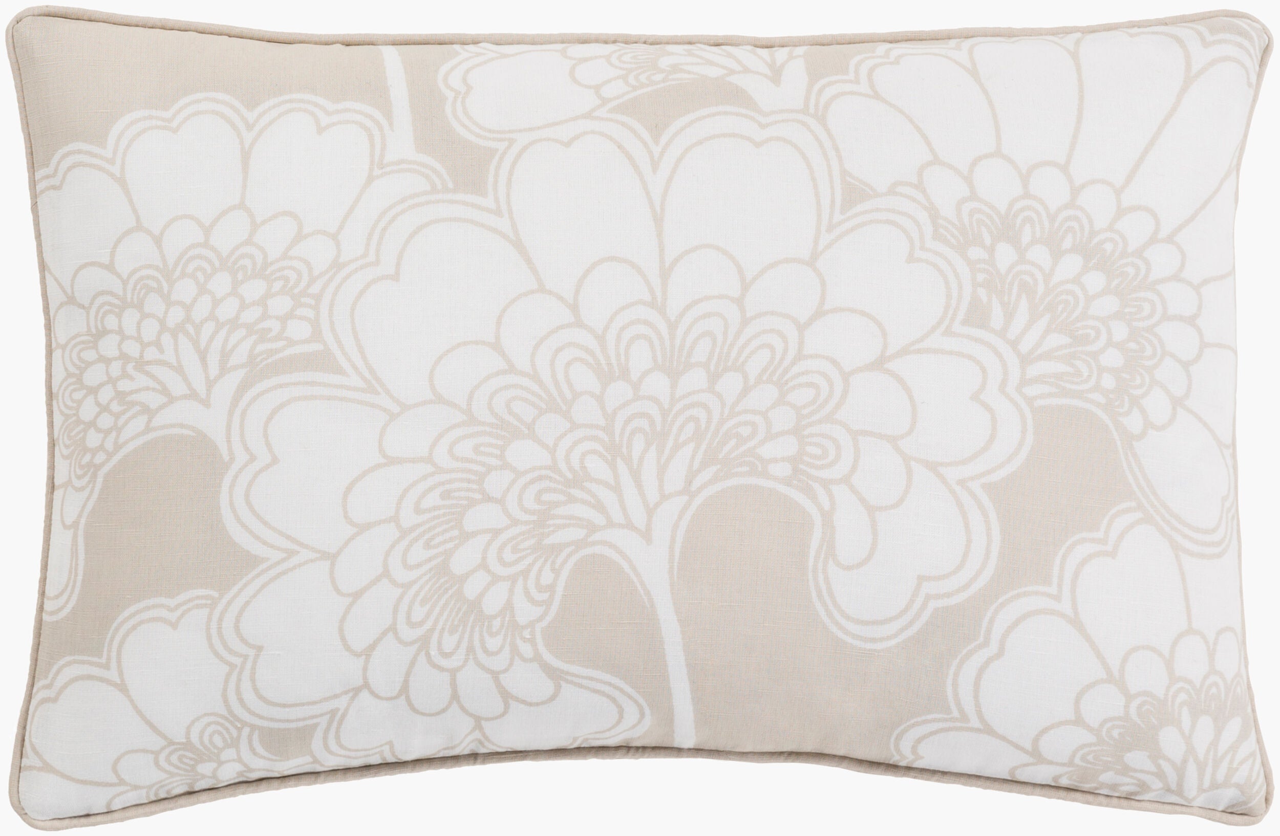 Japanese Floral Accent Pillow | JA001