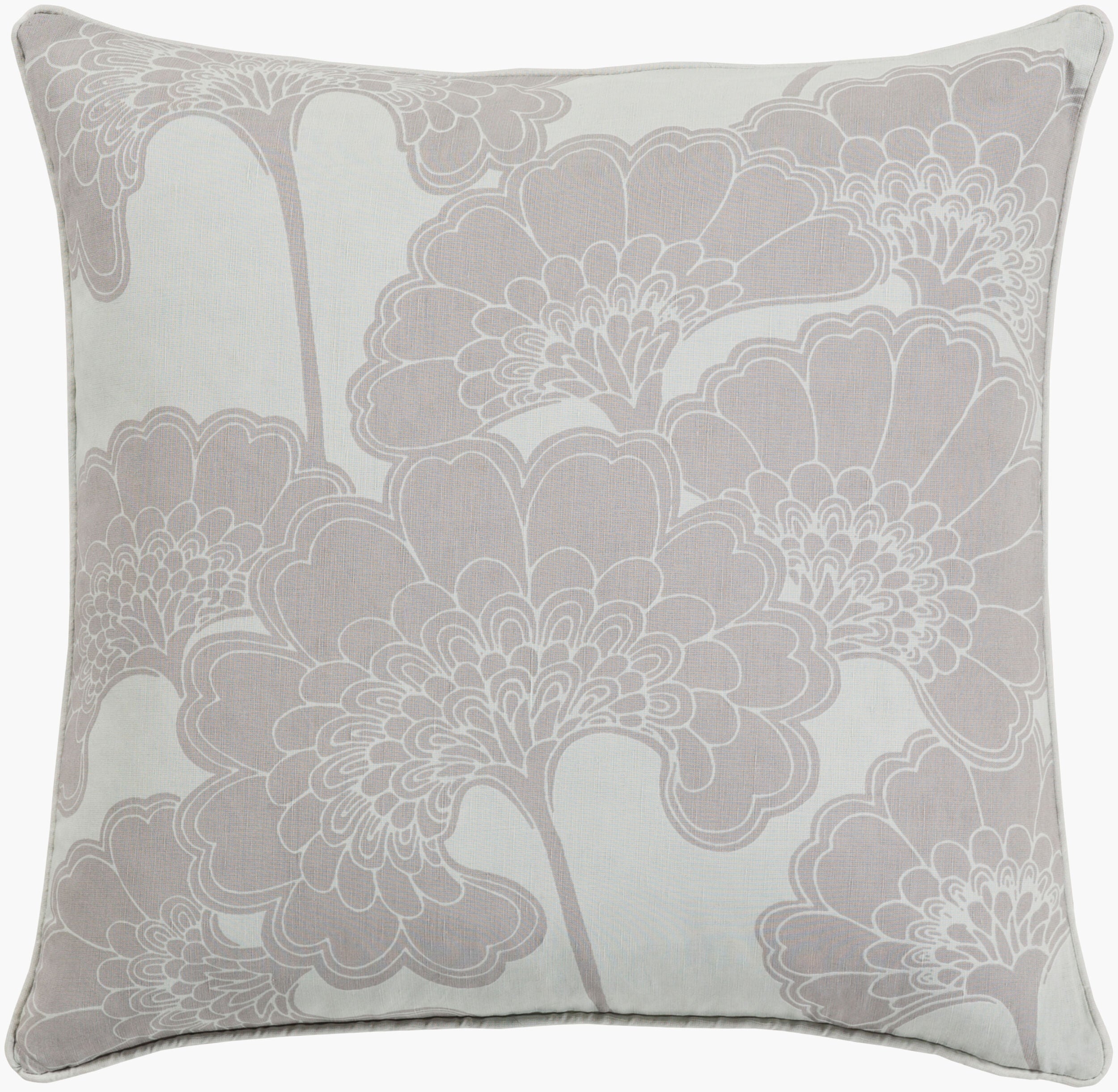 Japanese Floral Accent Pillow | JA003