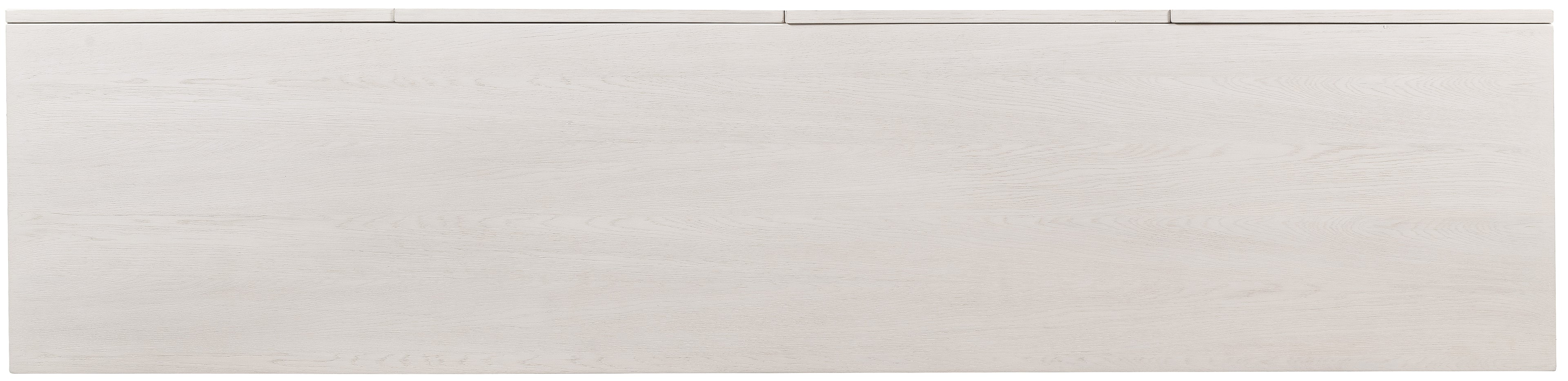 Commerce and Market Pilea Entertainment Credenza | Crisp White Oak