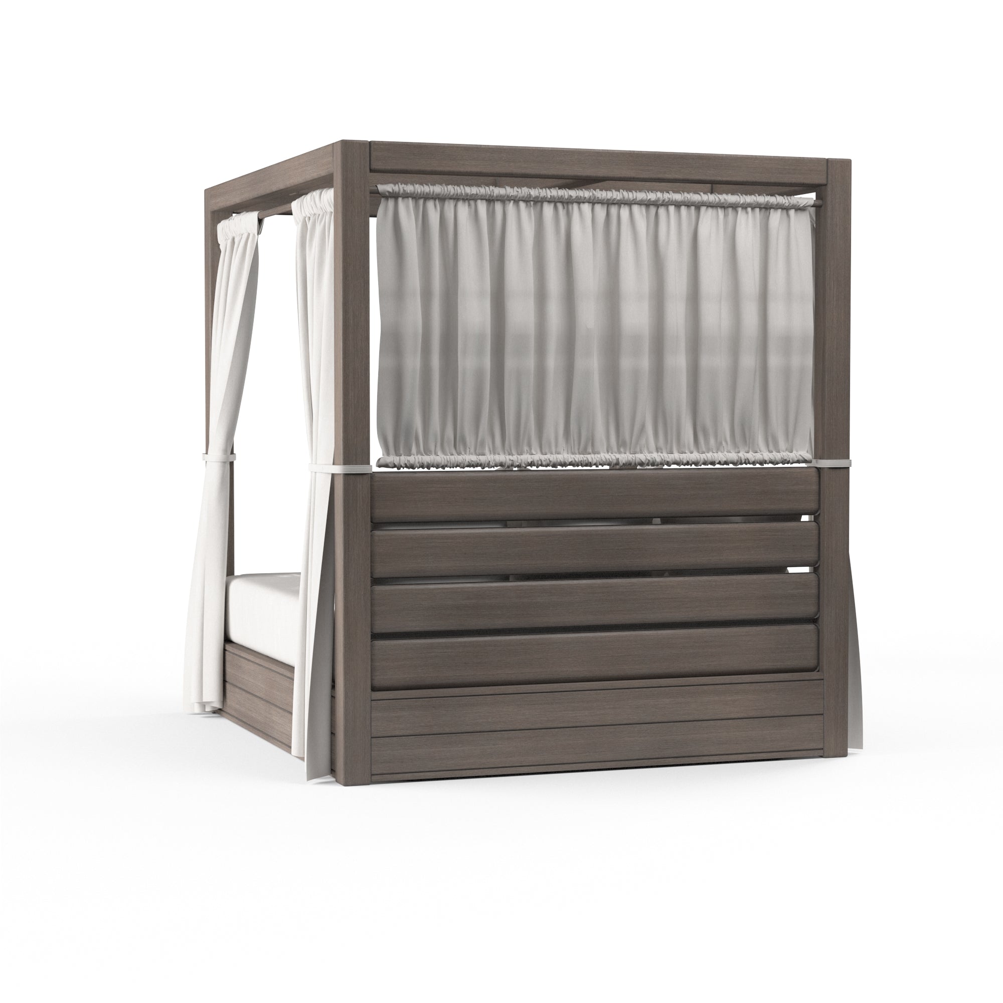 Laguna Resort King Daybed in Canvas Flax, No Welt