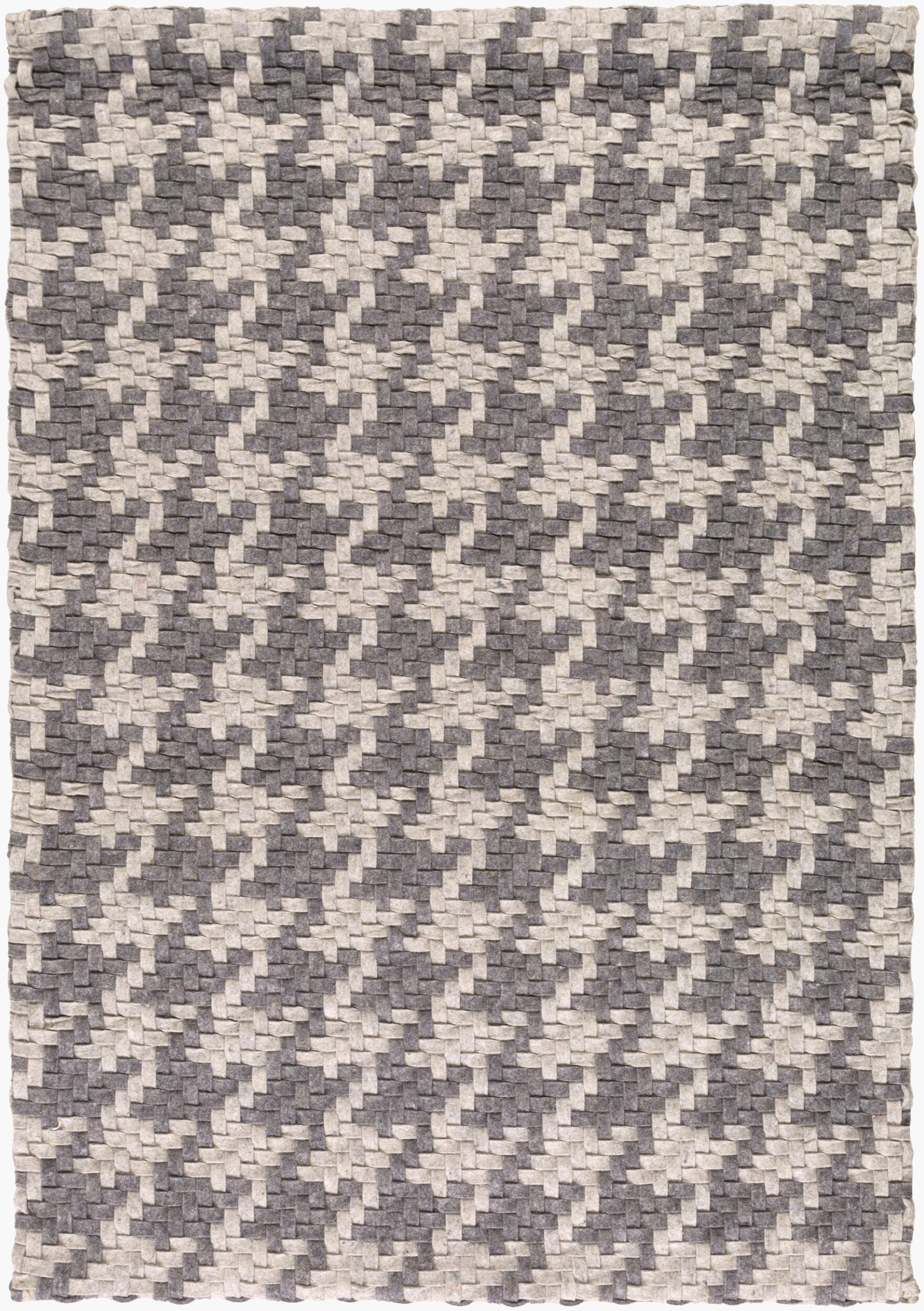 Jigsaw Rug | Charcoal | JIG1000