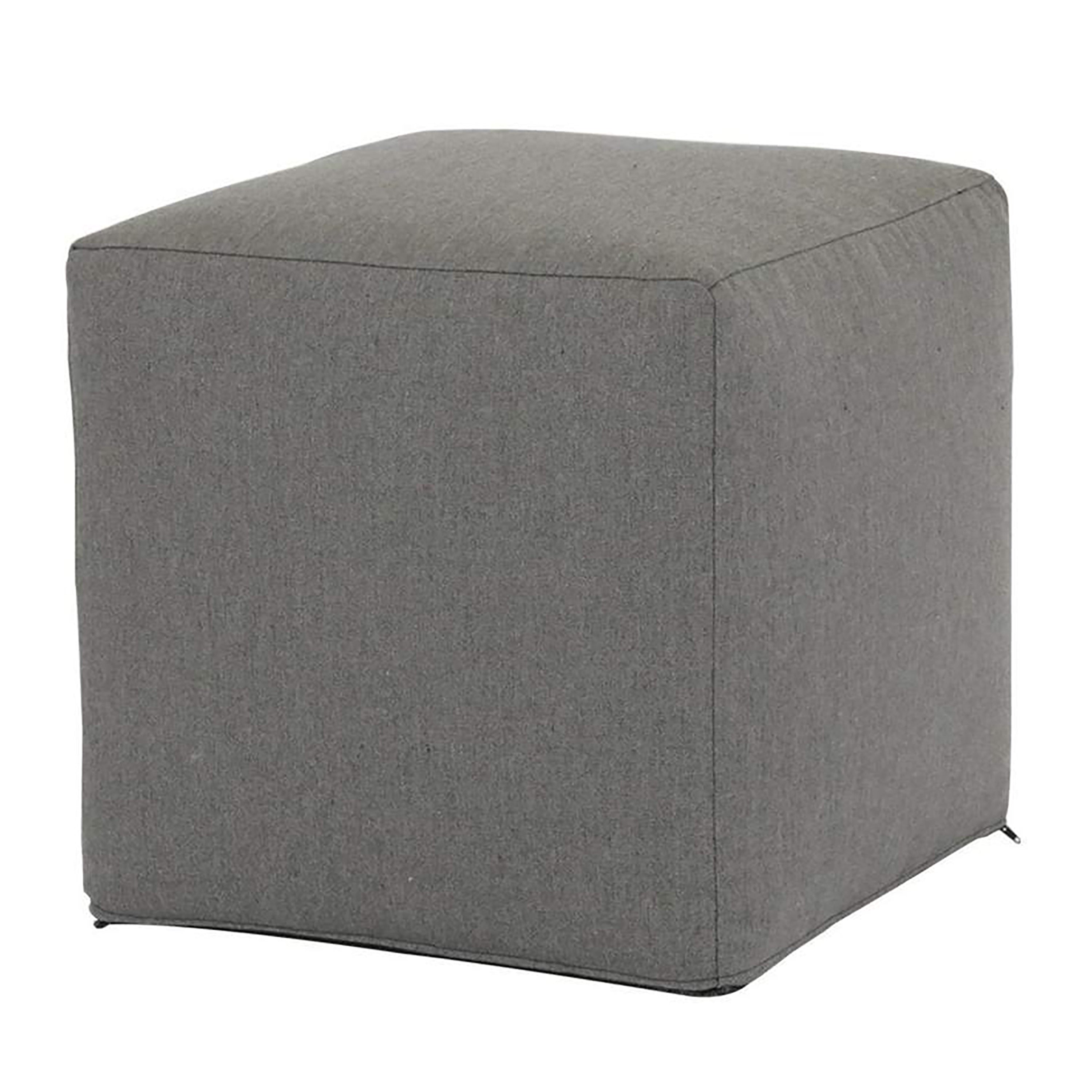 Pouf Cube in Heritage Granite | 18"