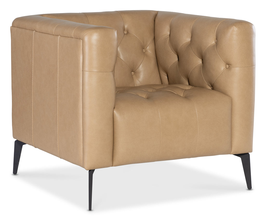Nicolla Stationary Chair | Brown