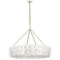 Gianna 36" Ring Chandelier | Gild | Frosted Glass