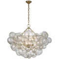 Talia Large Chandelier | Gild | Gold Fleck Glass