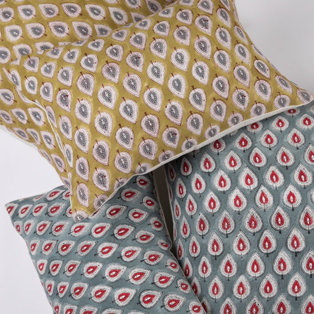 Polki Stone on White Pillow