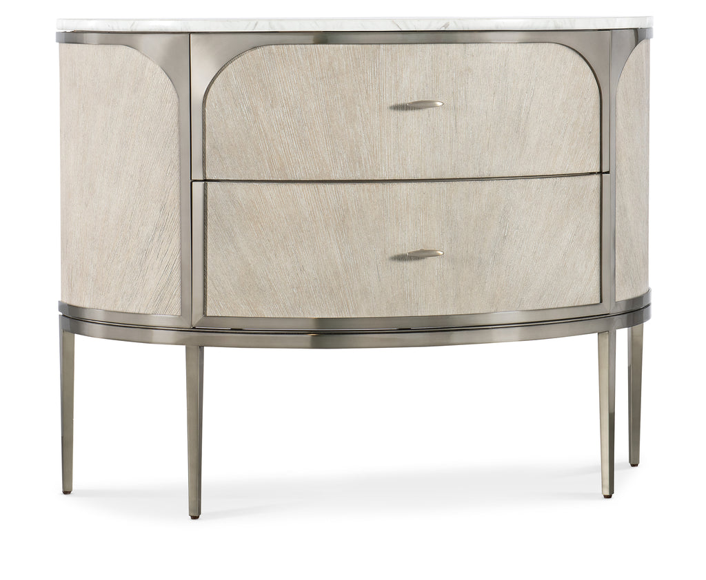 Modern Mood Two Drawer Nightstand | Diamond Color