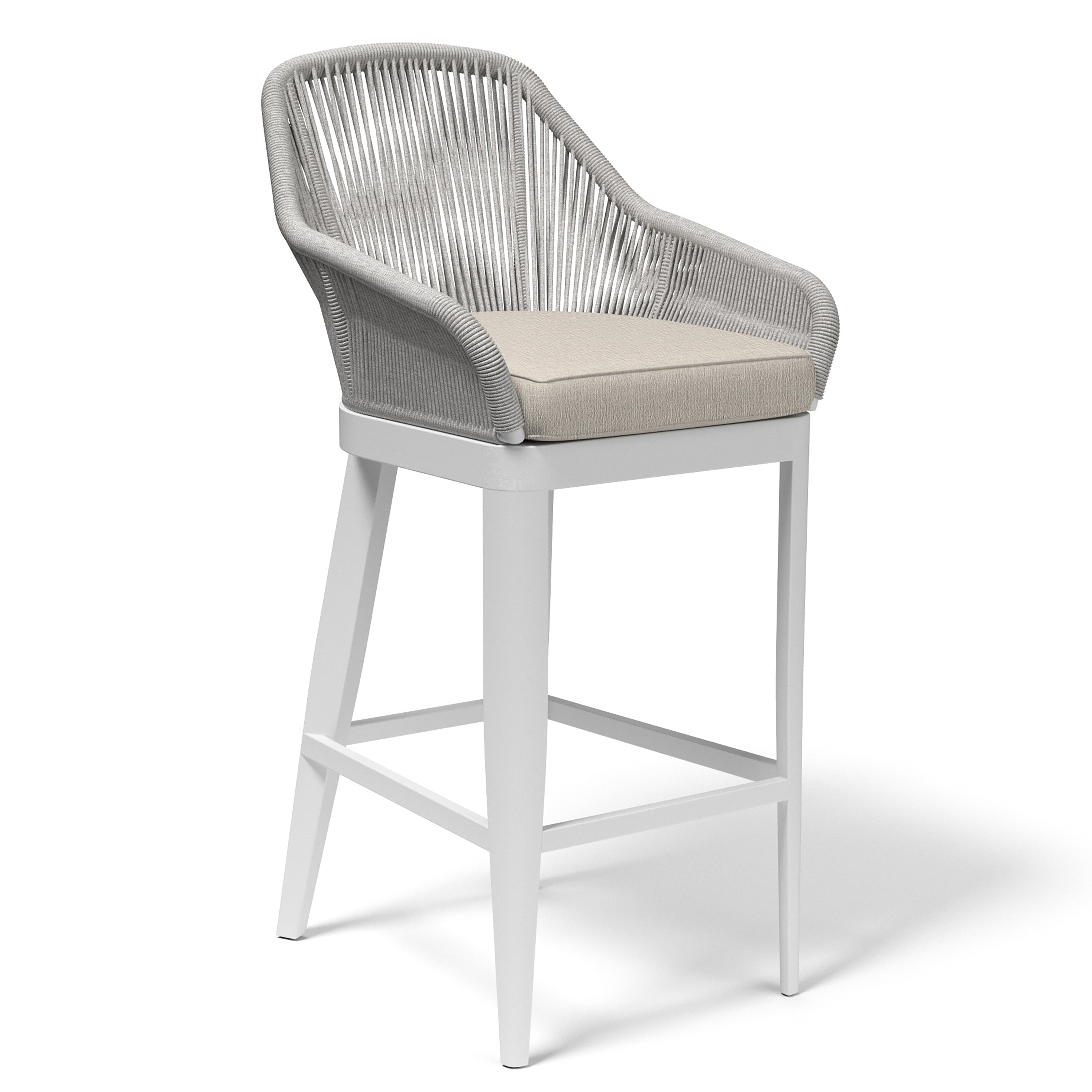 Miami Barstool in Echo Ash w/ Self Welt