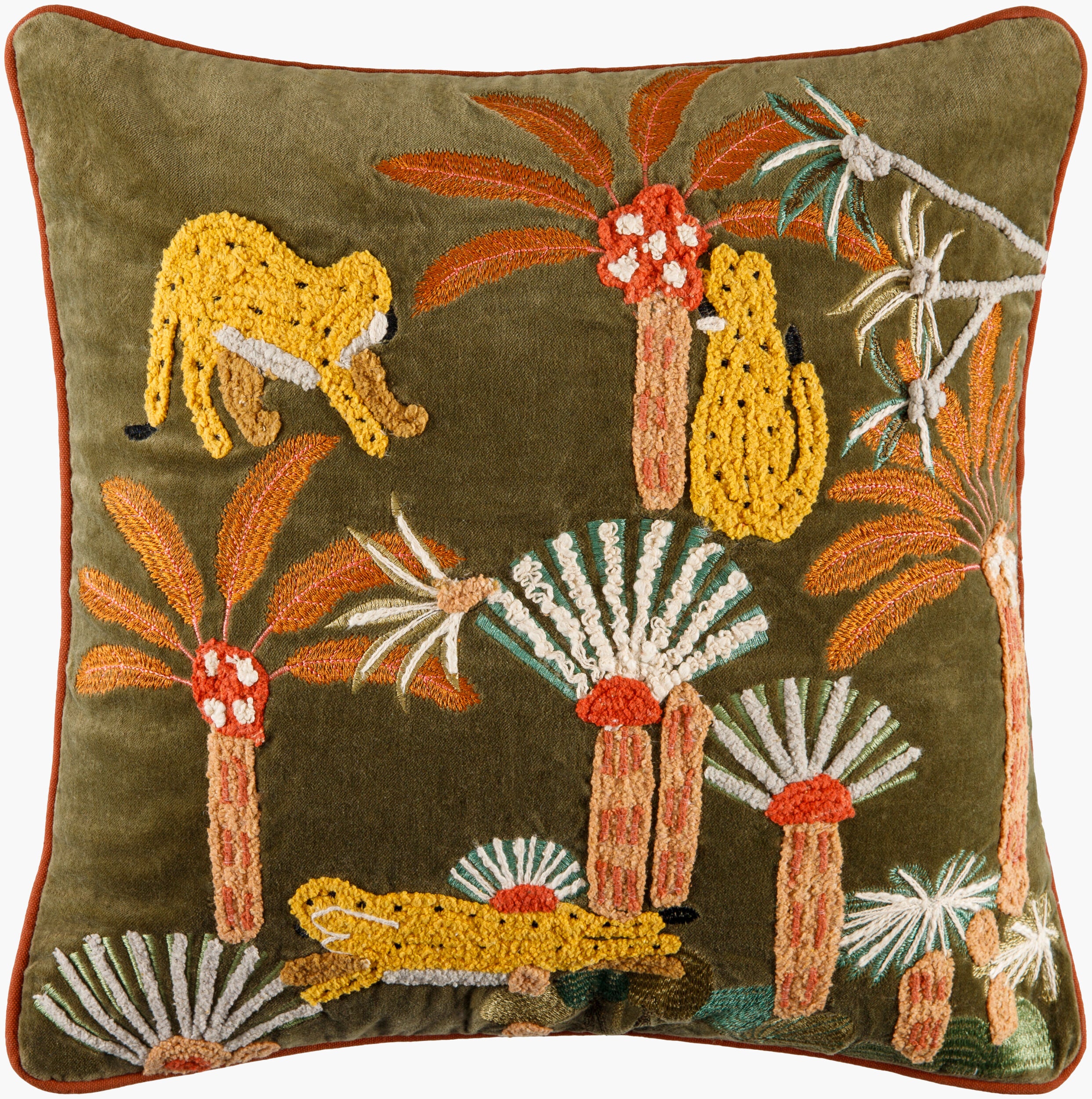 Junglesque Accent Pillow | JSQ001