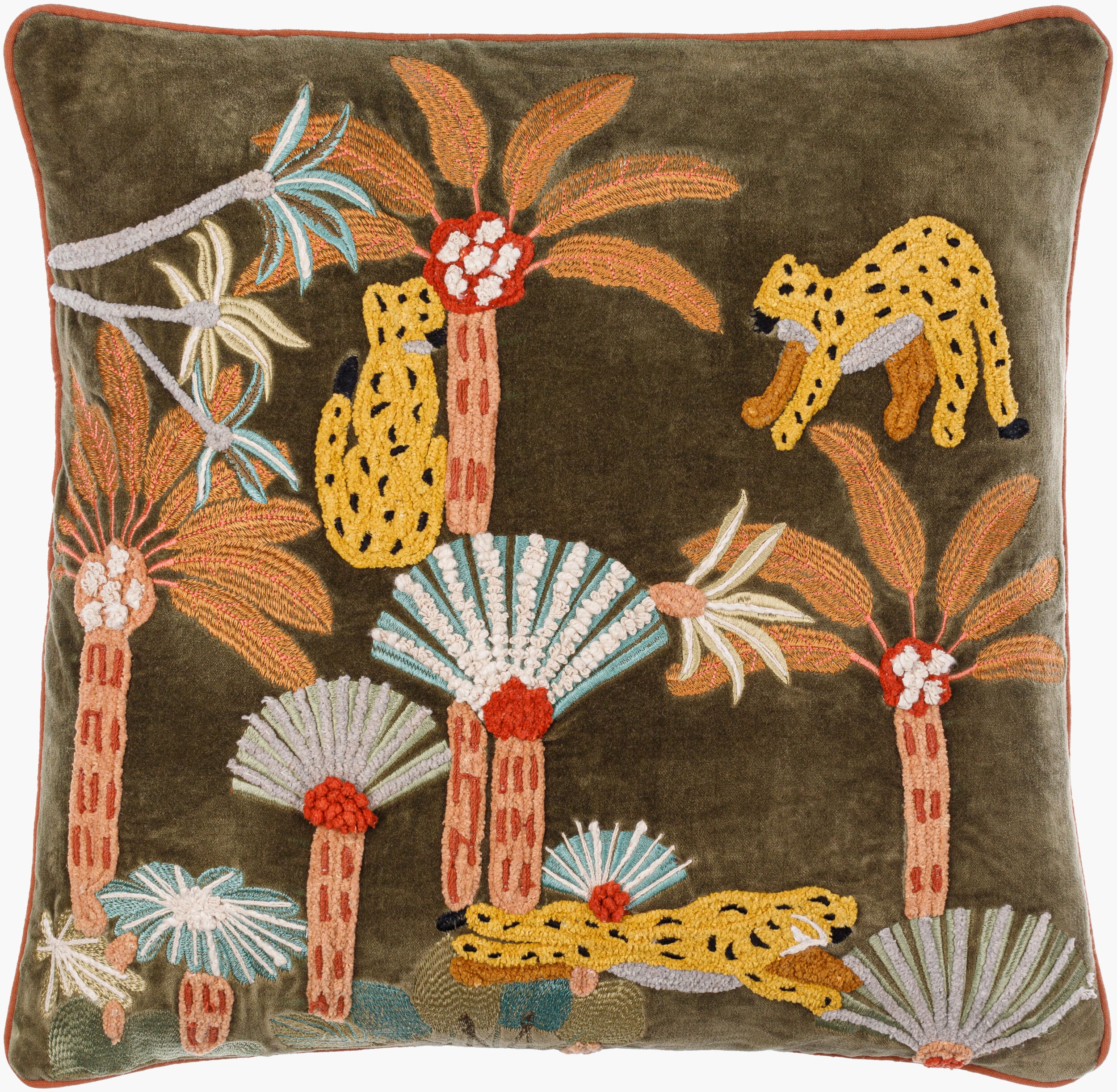 Junglesque Accent Pillow | JSQ001