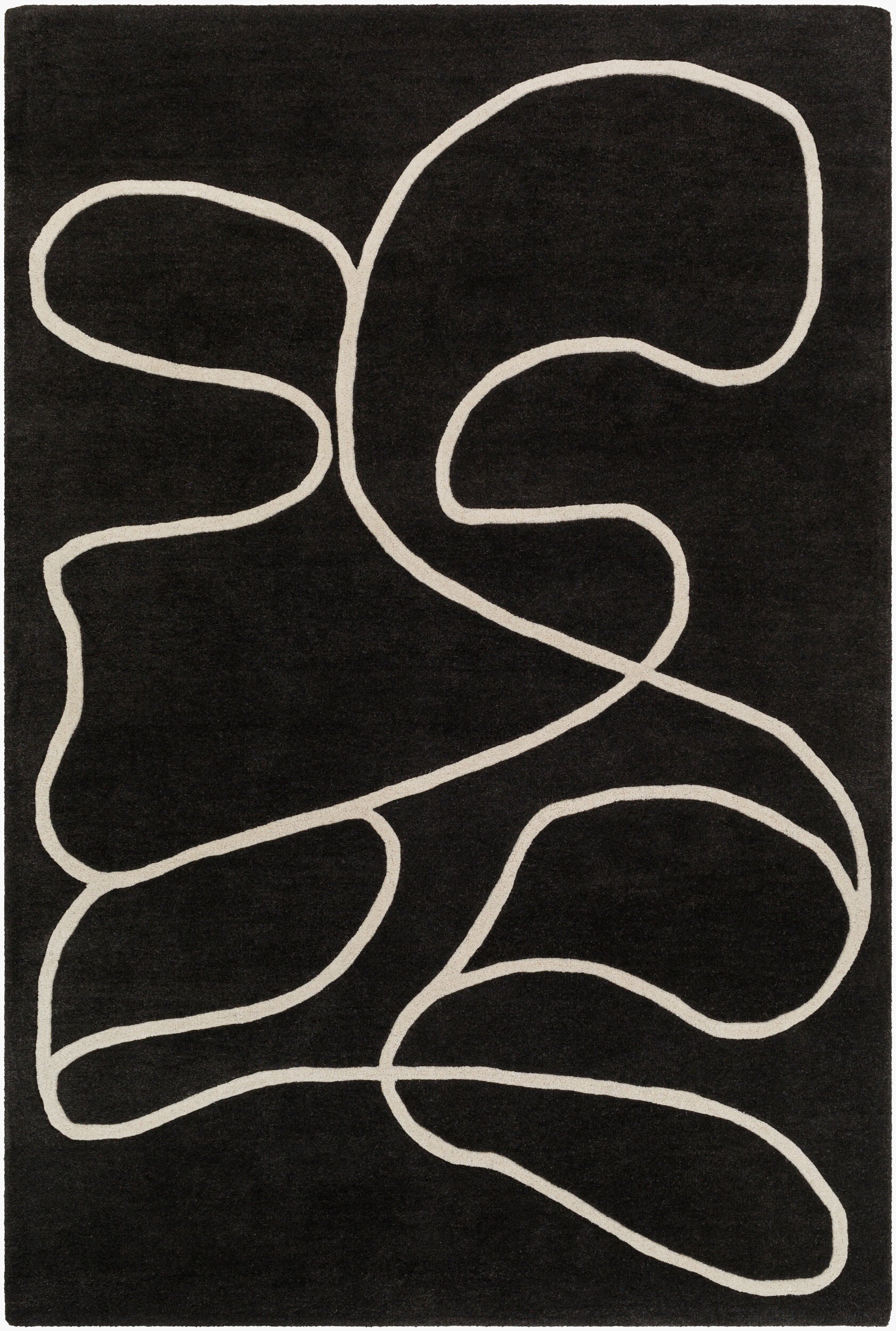 Jason Wu Rug | Charcoal | JSW1008