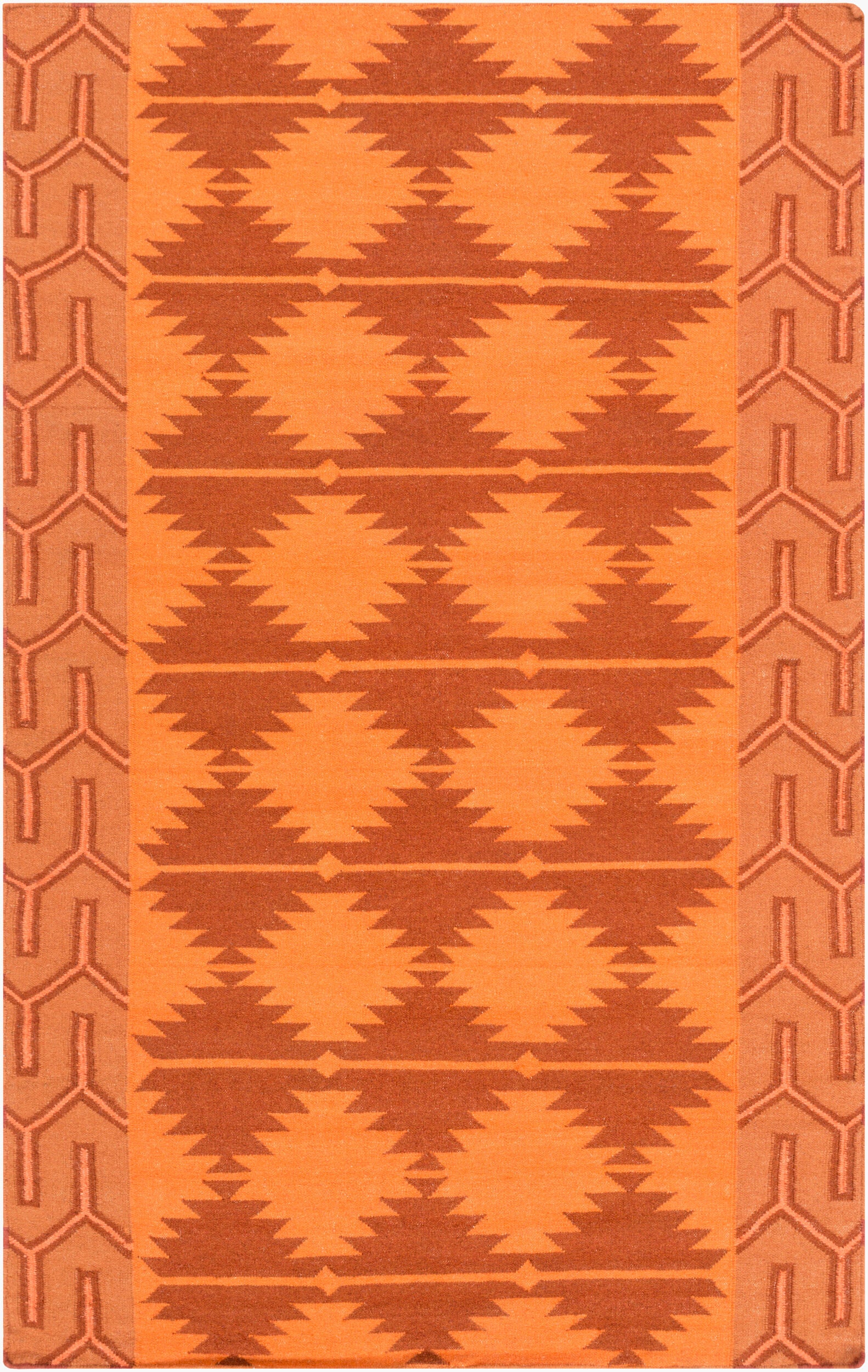 Jewel Tone II Rug | Burnt Orange | JTII2070