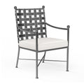 Provence Dining Chair in Canvas White w/ Self Welt