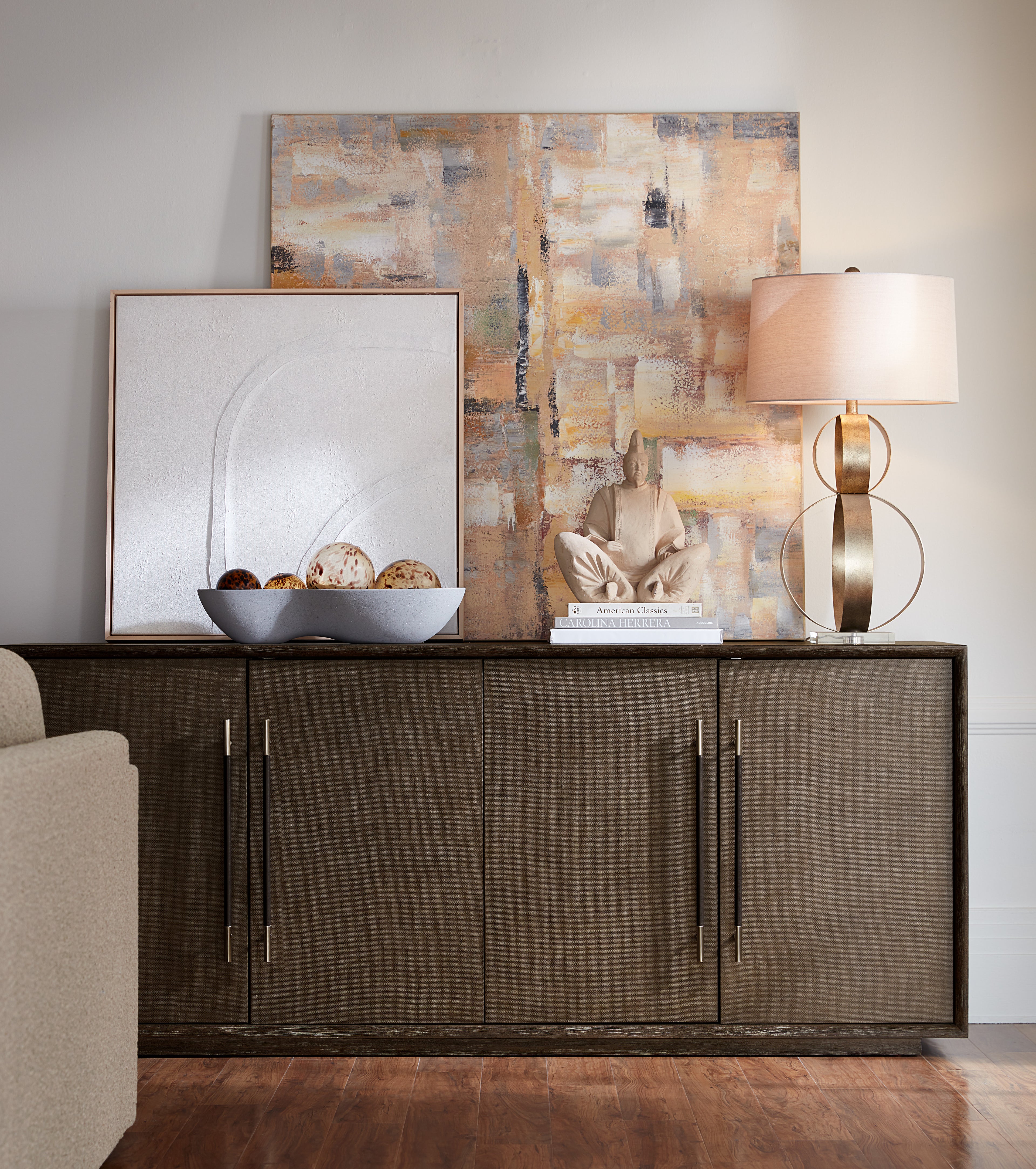 Modern Mood Entertainment Console | Mink