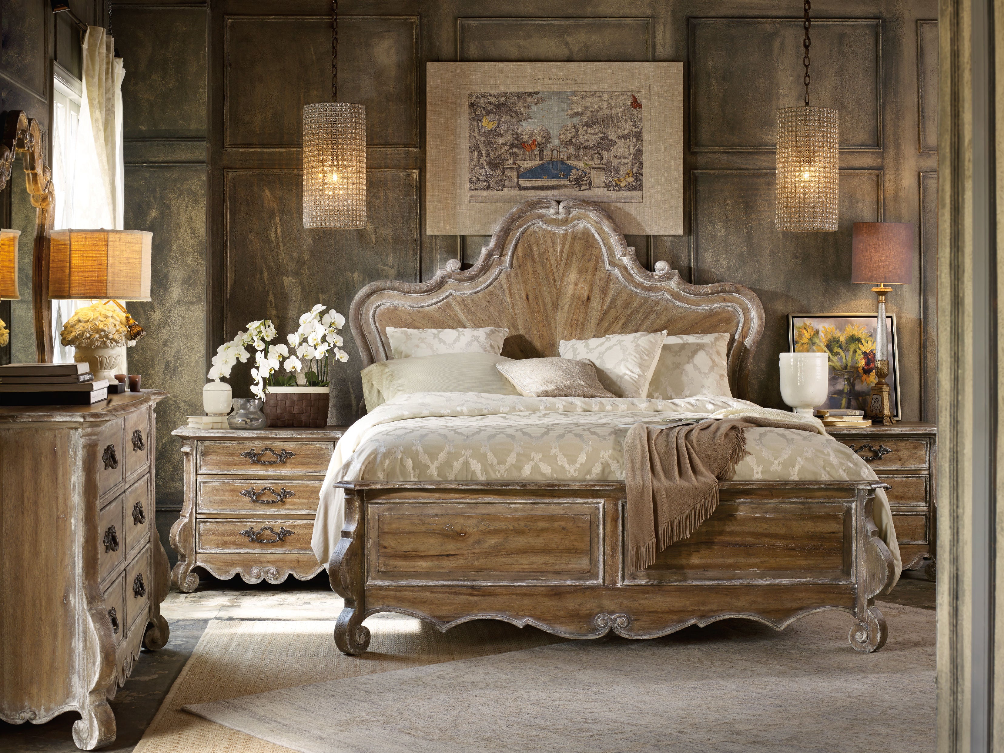 Chatelet Nightstand | Caramel Froth