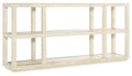Cascade Console Table | Tactile Lacquered Burlap