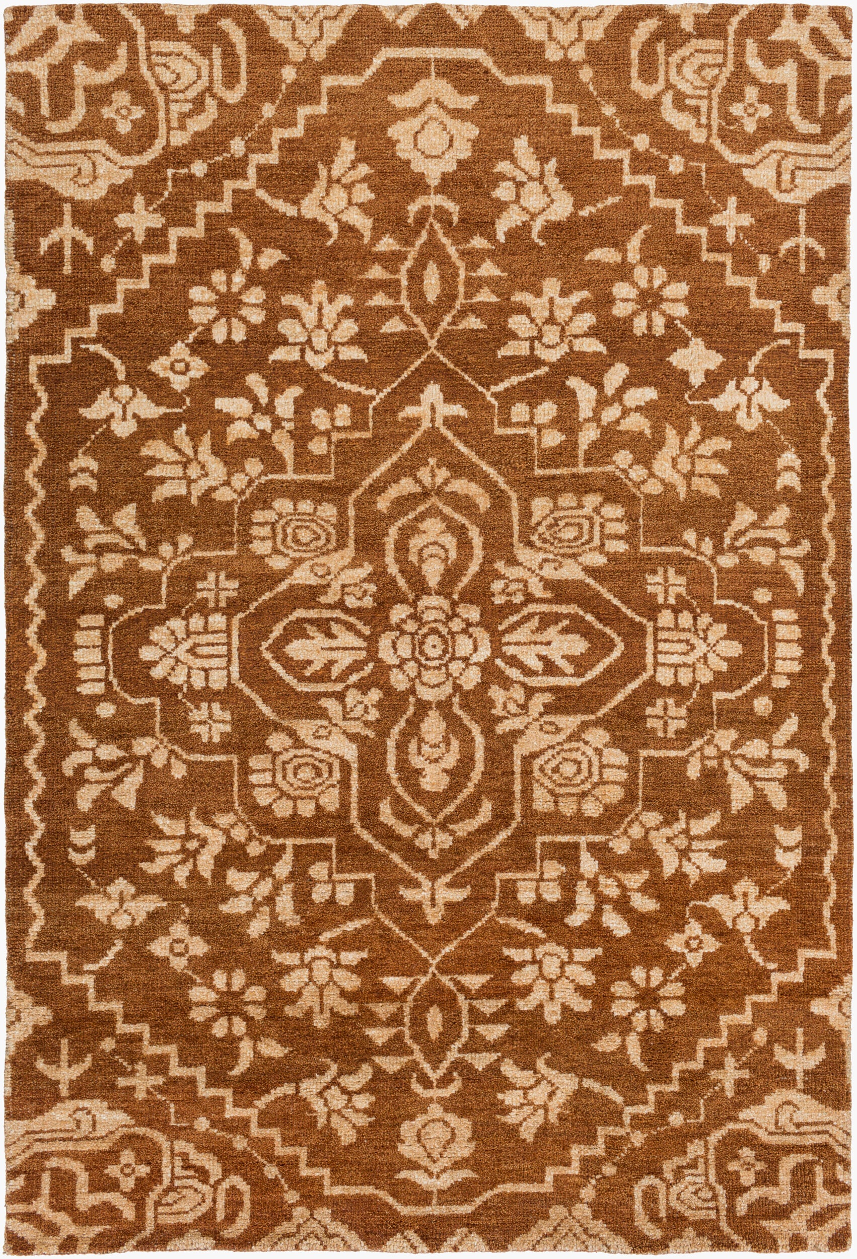 Kinnara Rug | Burnt Orange | KNA6004