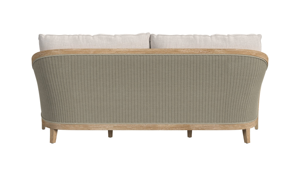Cambria Sofa in Canvas Canvas w/ Self Welt