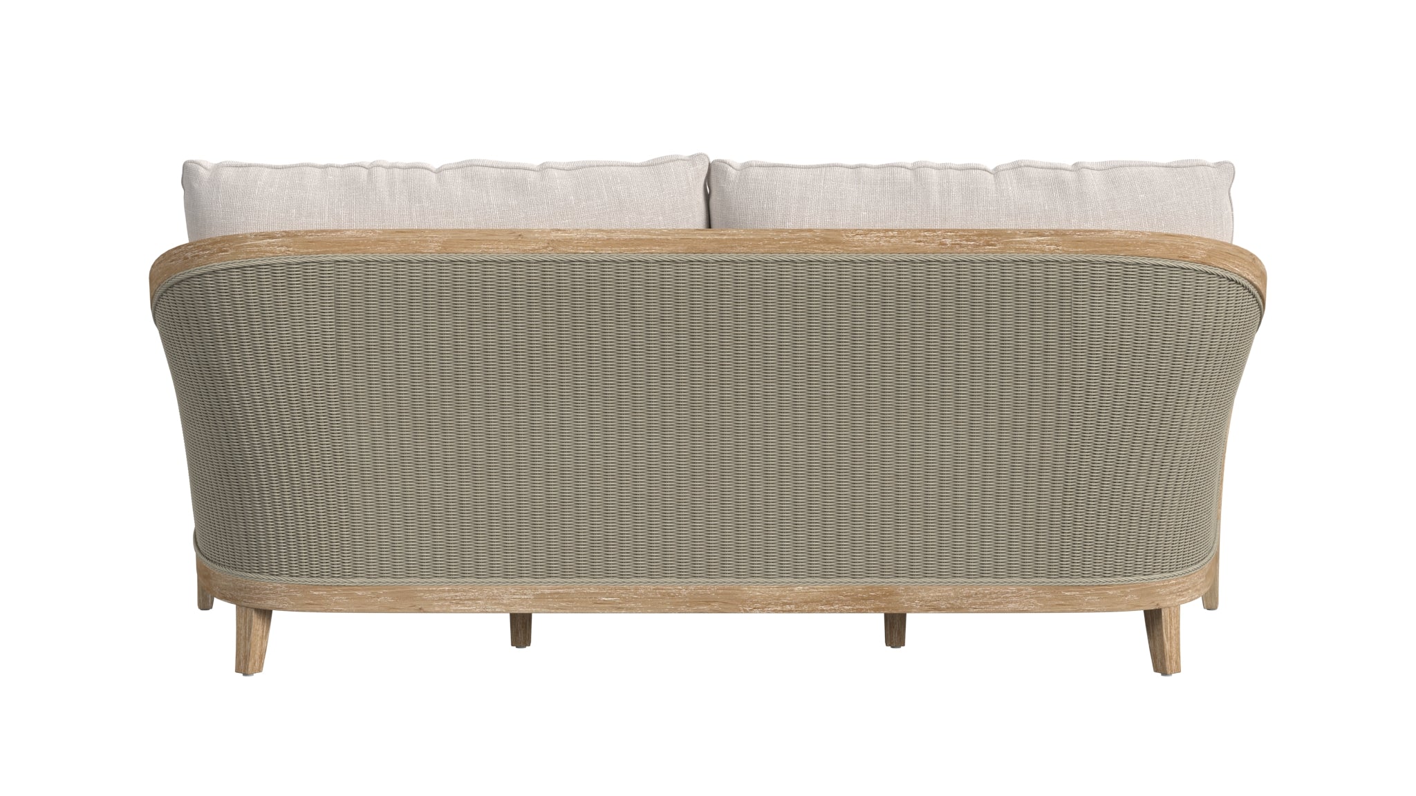 Cambria Sofa in Canvas Canvas w/ Self Welt