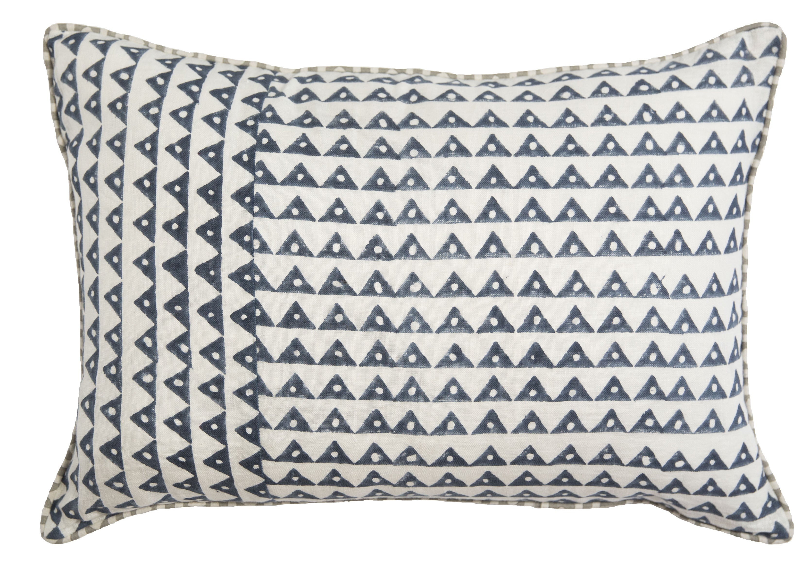 Koyota Teal on White Pillow